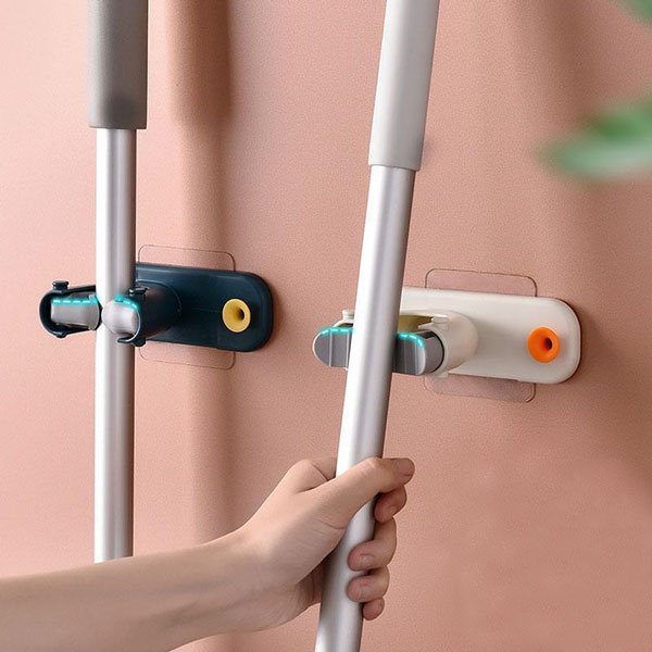 Nástenný věšák na MOP (4PCS) - Mopy 1+1 GRATIS