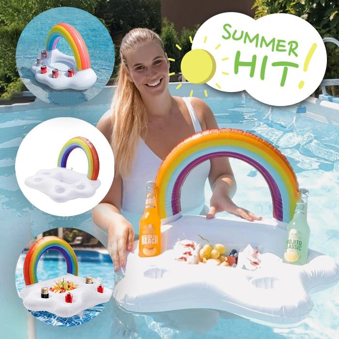 PLOVOUCÍ STOLEK DO BAZÉNU 1+1 GRATIS