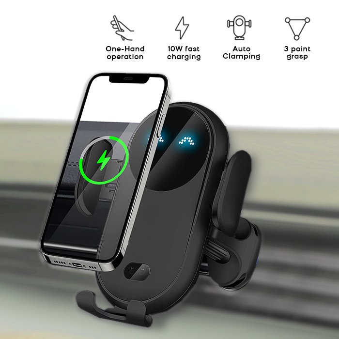 Bezdrátová nabíječka a držák telefonu – Chargy