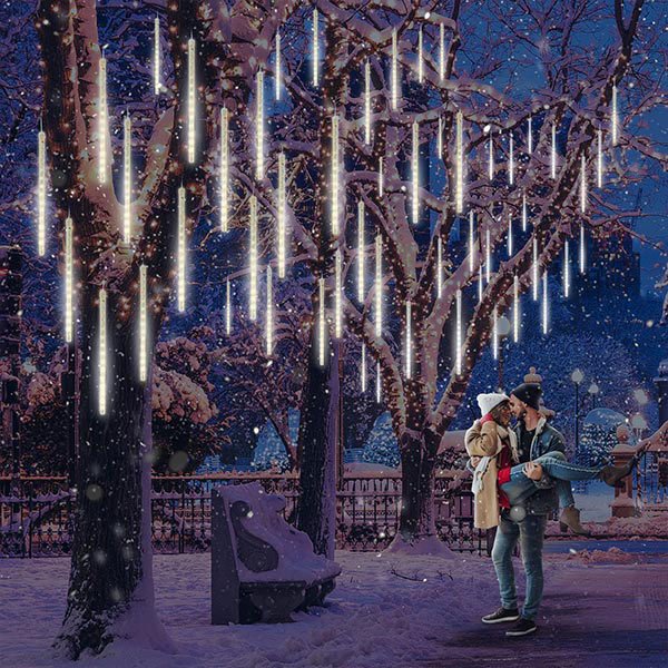 LED světla s efektem meteorického roje (1+1GRATIS) - MeteorLights