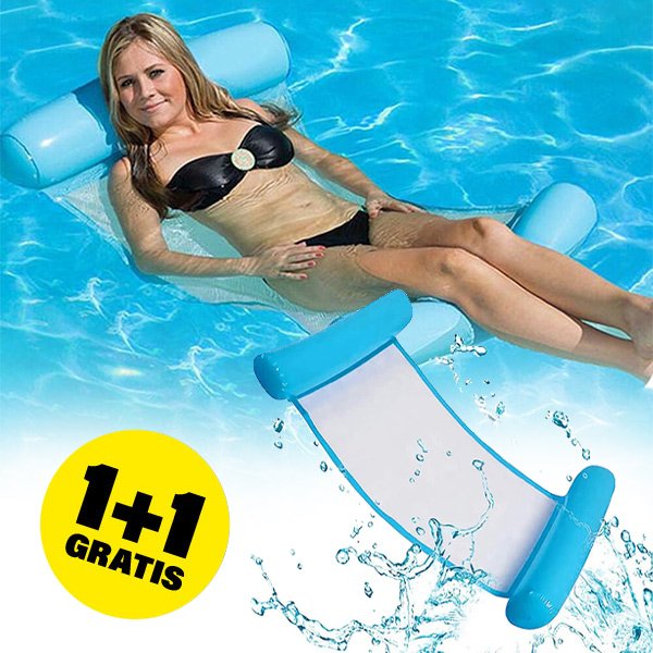 SKLÁDACÍ A NAFUKOVACÍ PLÁŽOVÁ MATRACE - Sunchill 1+1 GRATIS