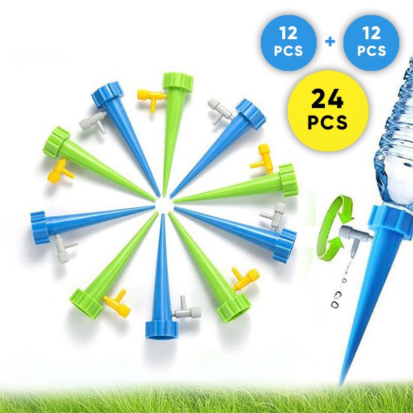 12dílná sada zalévacích hrotů - PlantyWatery -  12 + 12 Gratis