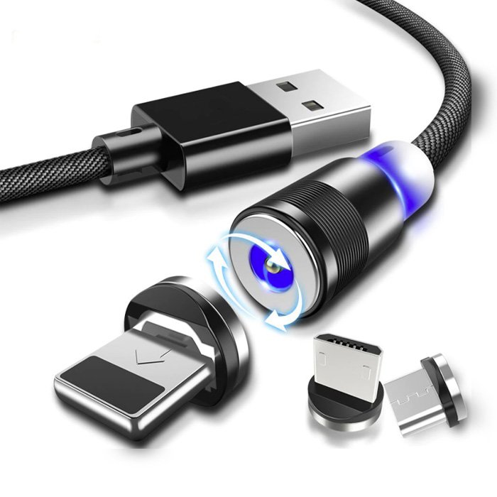 Univerzální magnetický nabíjecí kabel 3 v 1