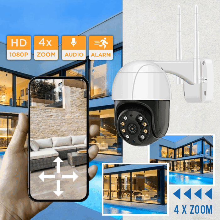 IP wifi kamera pro zabezpečení domácnosti - wificamera