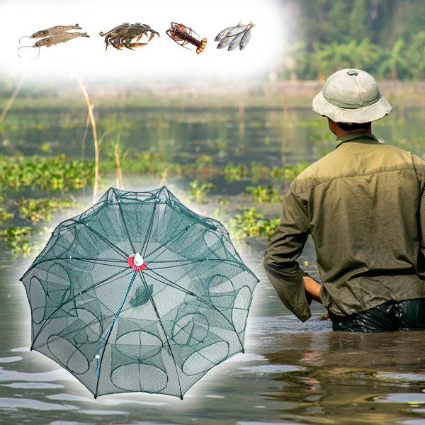 Skládací rybářská síť (1 + 1 GRATIS) - Fishynet