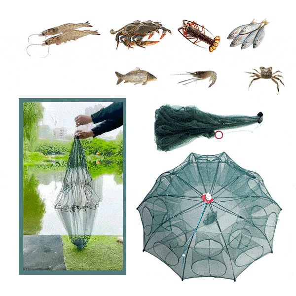 Skládací rybářská síť - Fishynet