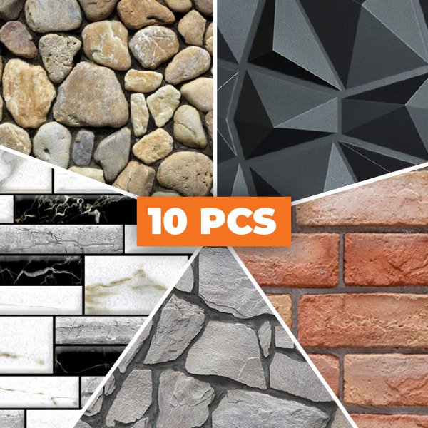 3D SAMOLEPKY NA ZEĎ – WALLSTICKERS