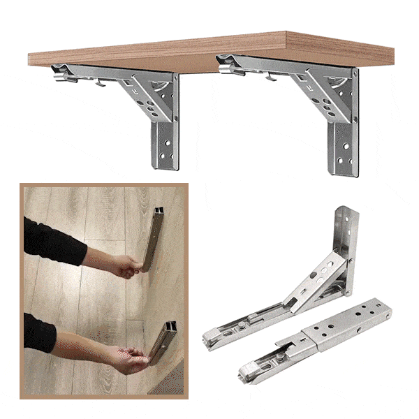 Skládací držák na police (2 kusy) - Foldy