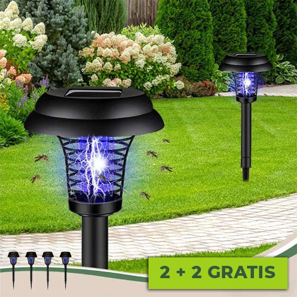 Solární lampa proti komárům (2 + 2 GRATIS) - Buggy