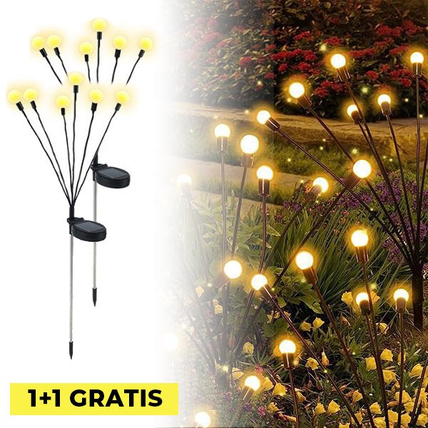 Solární LED světla (1 + 1 GRATIS) - Firefly