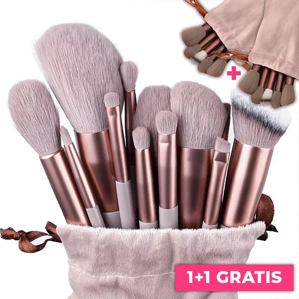 Sada štětců na líčení (13 + 13 GRATIS) - Brushy